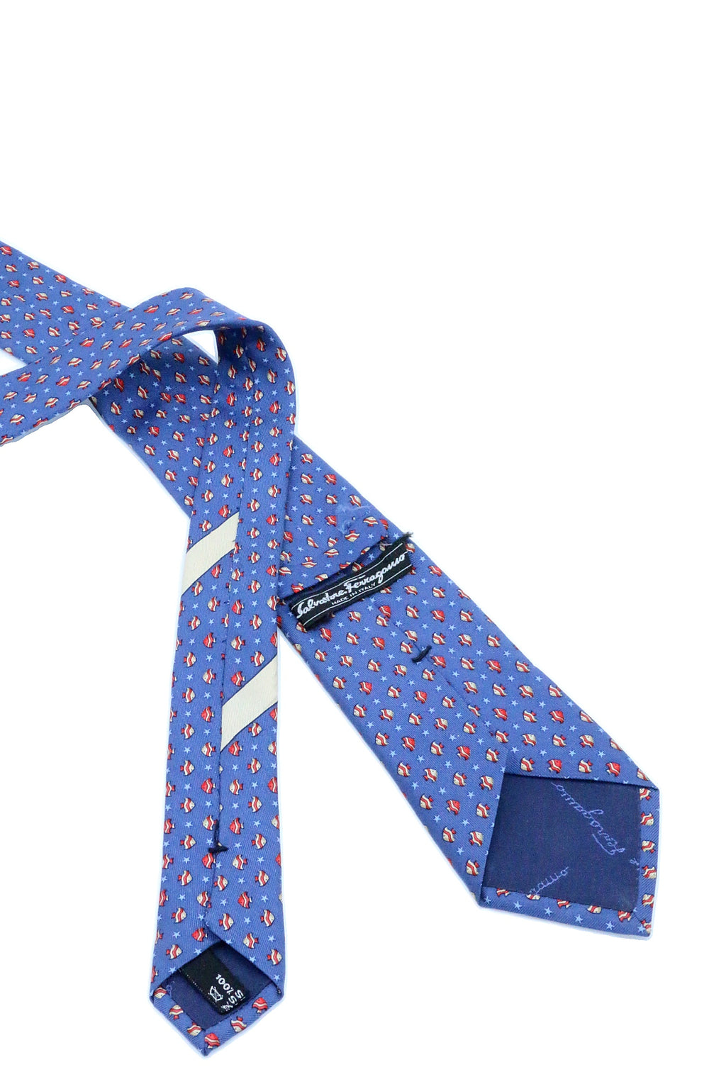 Corbata  Salvatore Ferragamo Peces rojos