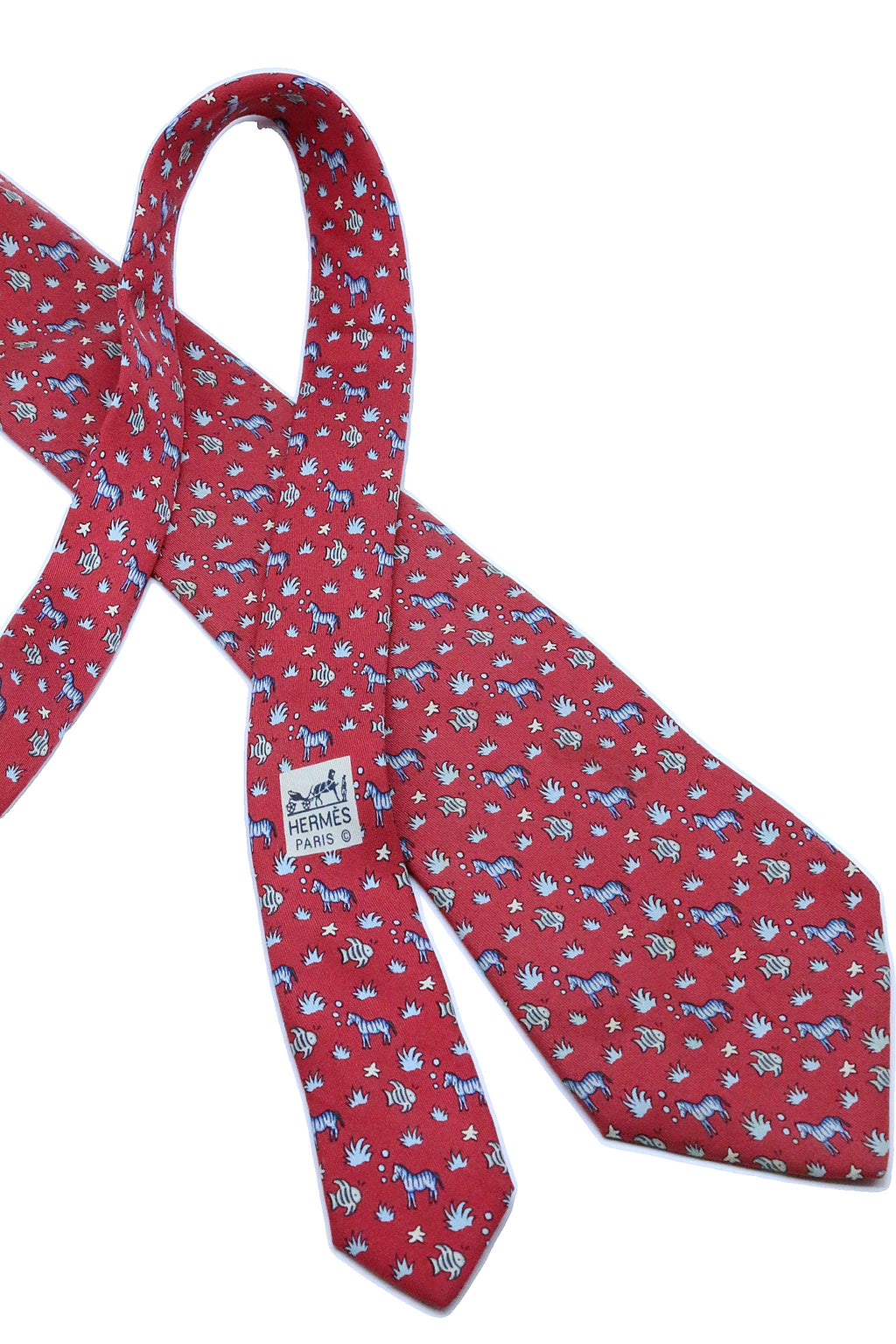 Corbata Hermés Cebra