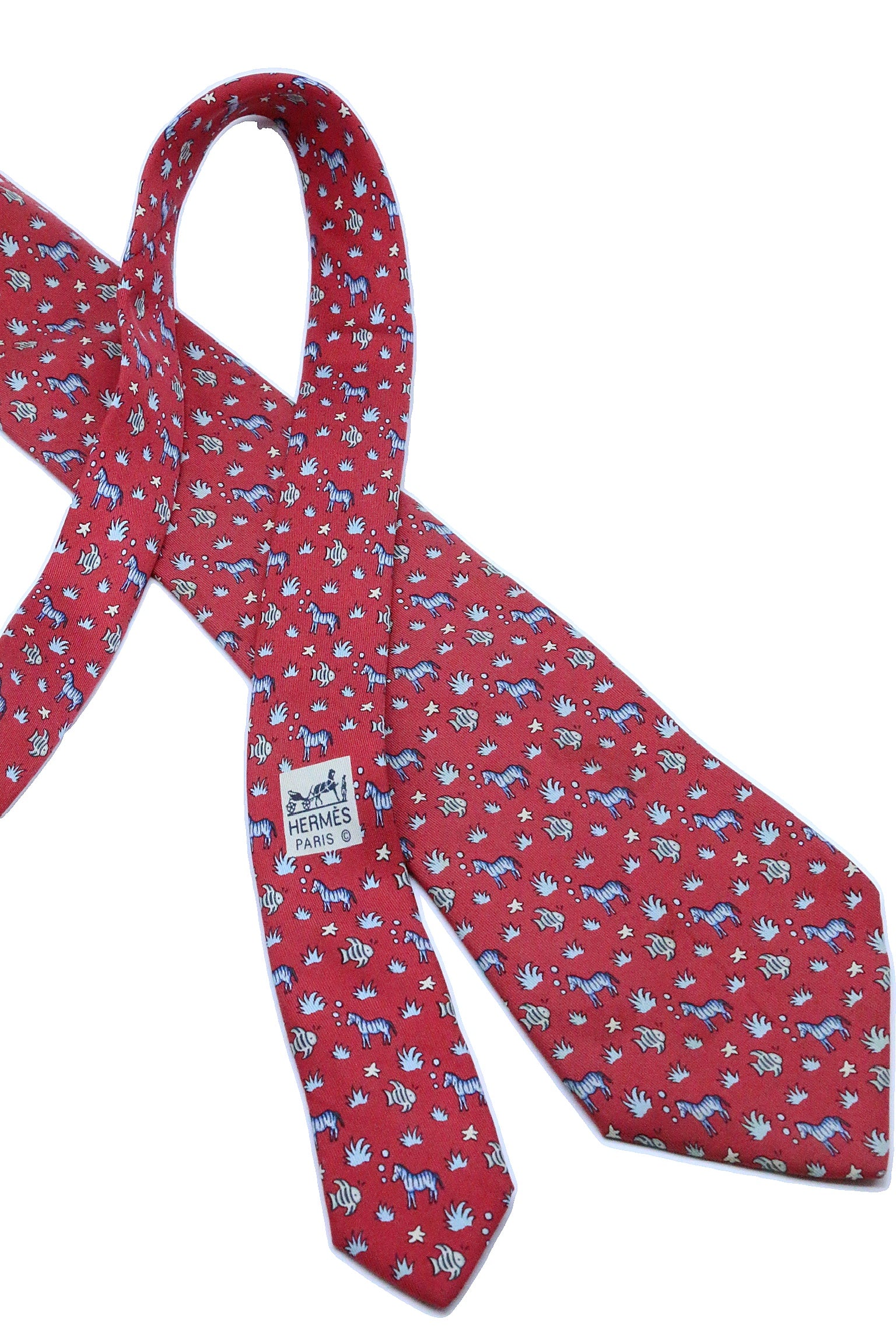 Corbata Hermés Cebra