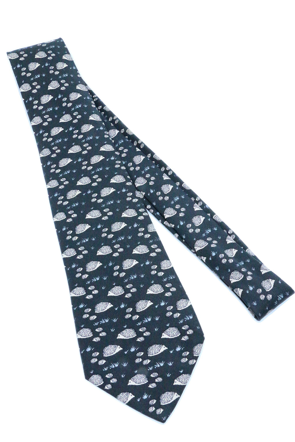 Corbata  Hermés negro Puercoespin
