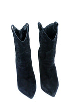 Saint Laurent Cowboy Boots Suede