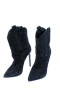 Saint Laurent Cowboy Boots Suede