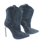 Saint Laurent Cowboy Boots Suede