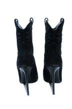 Saint Laurent Cowboy Boots Suede
