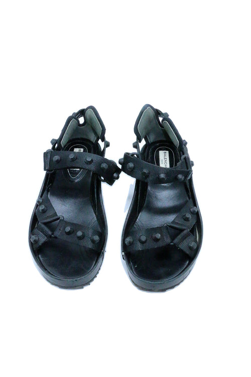 Balenciaga Studded Accents Gladiator Sandals