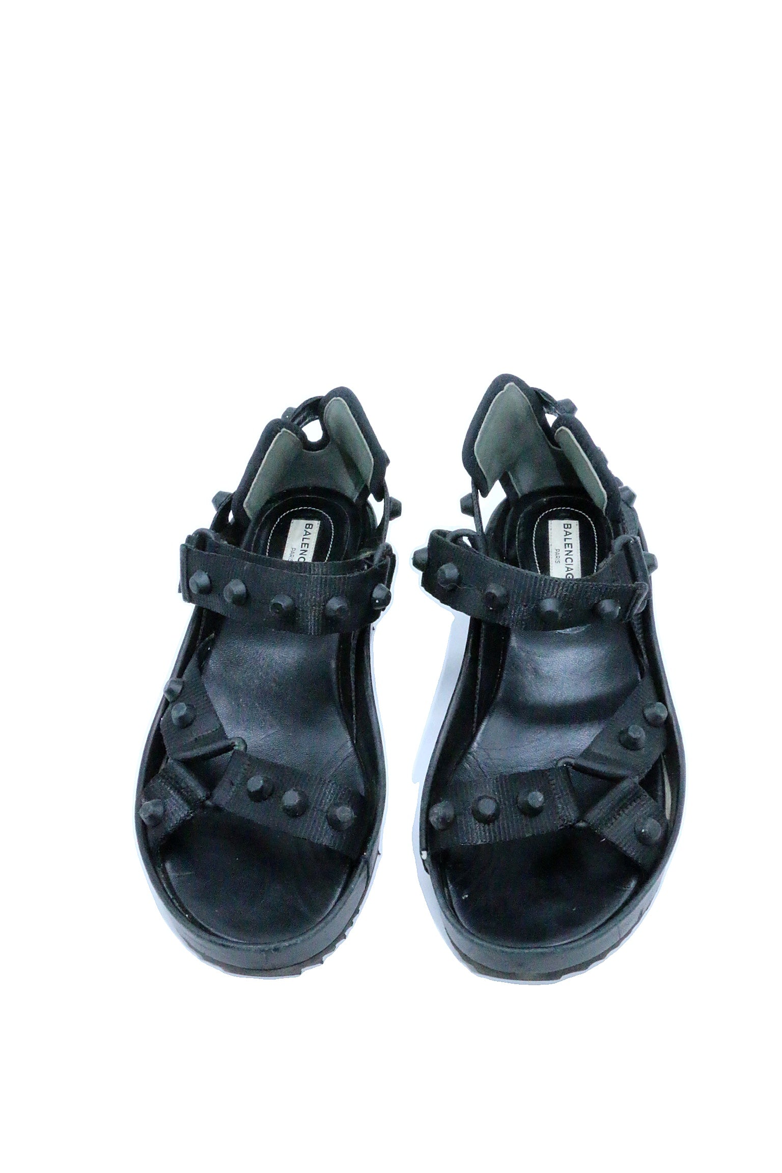 Balenciaga Studded Accents Gladiator Sandals