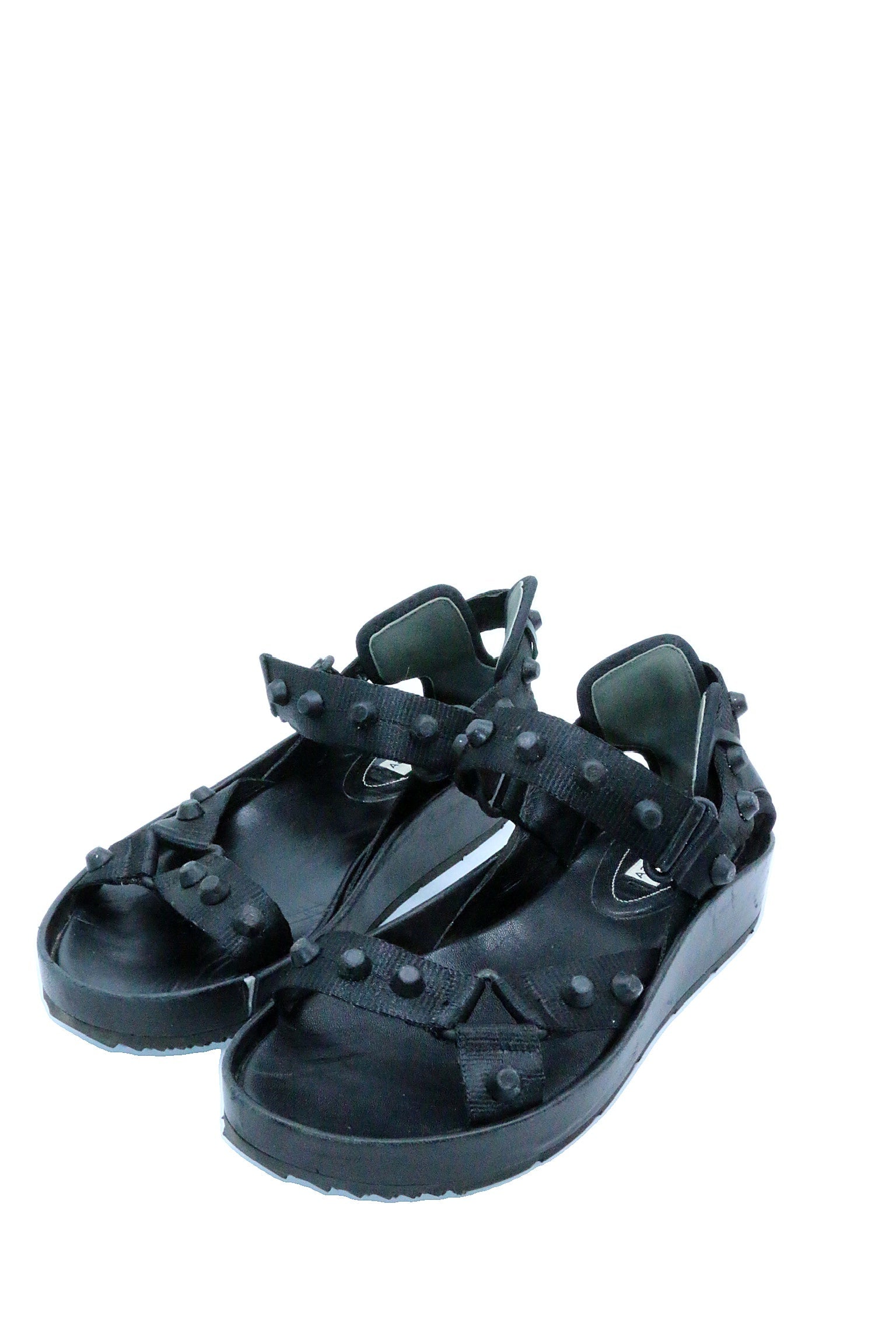 Balenciaga Studded Accents Gladiator Sandals