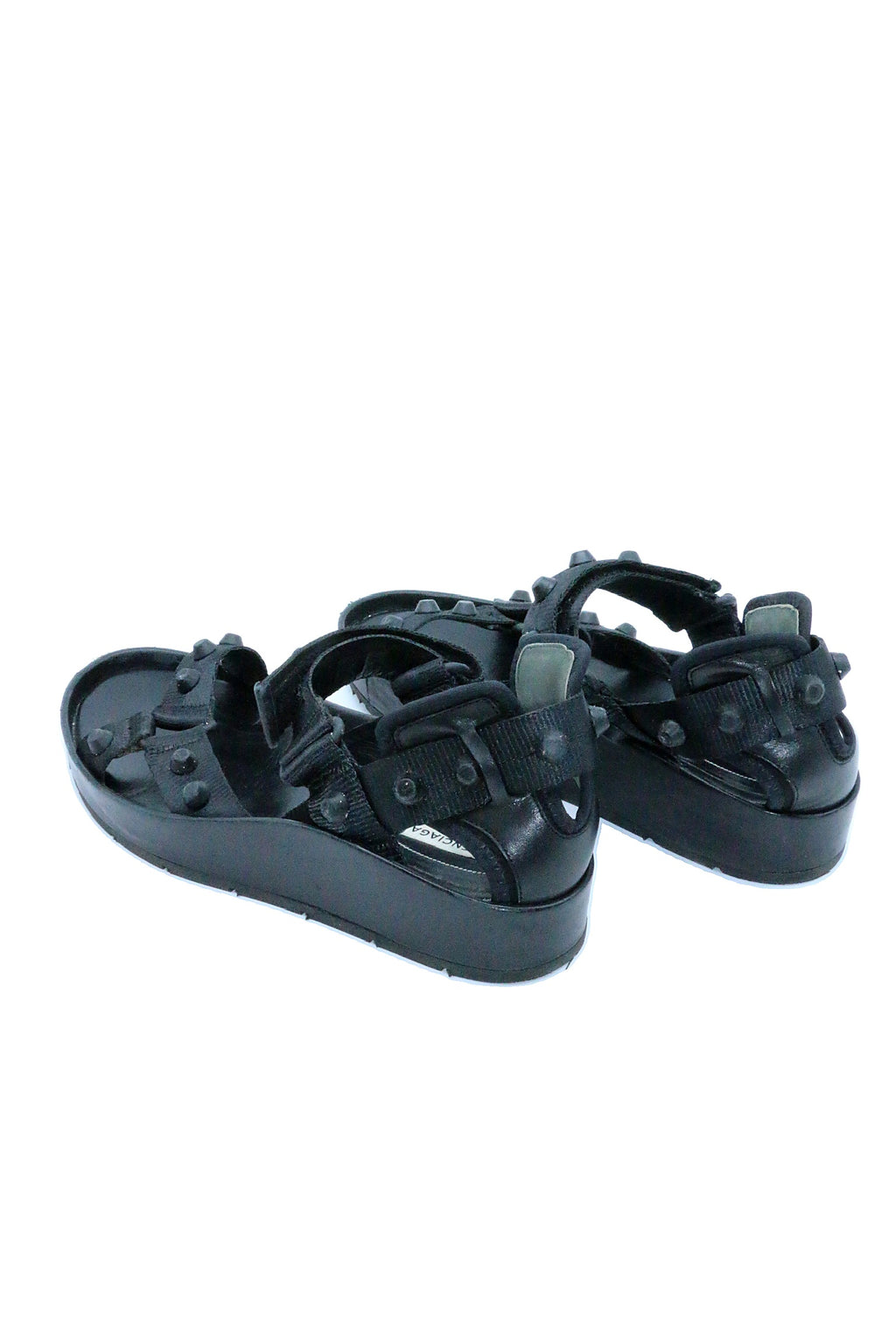 Balenciaga Studded Accents Gladiator Sandals