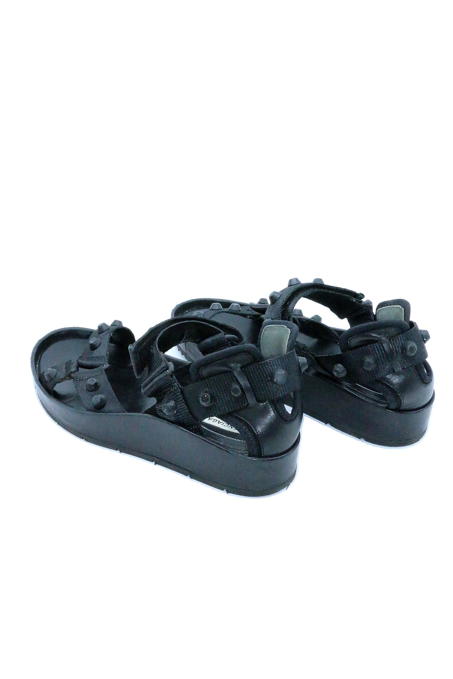 Balenciaga Studded Accents Gladiator Sandals