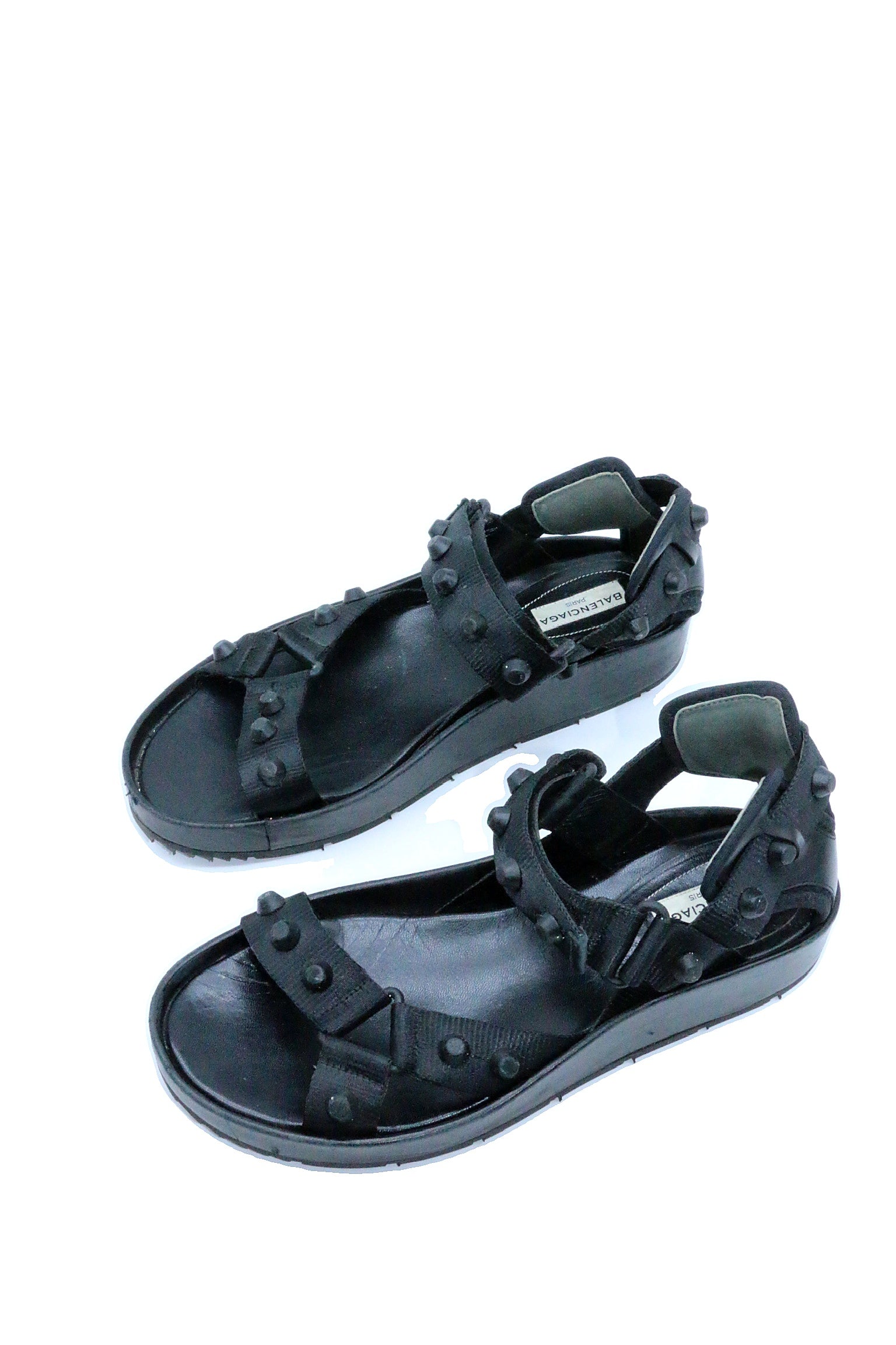 Balenciaga Studded Accents Gladiator Sandals