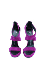 Guiseppe Zanotti Scultpural suede