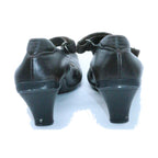 Prada Leather Kitten Heel Mary Jane