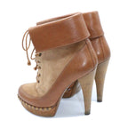 Saint Laurent Suede Platform Boots