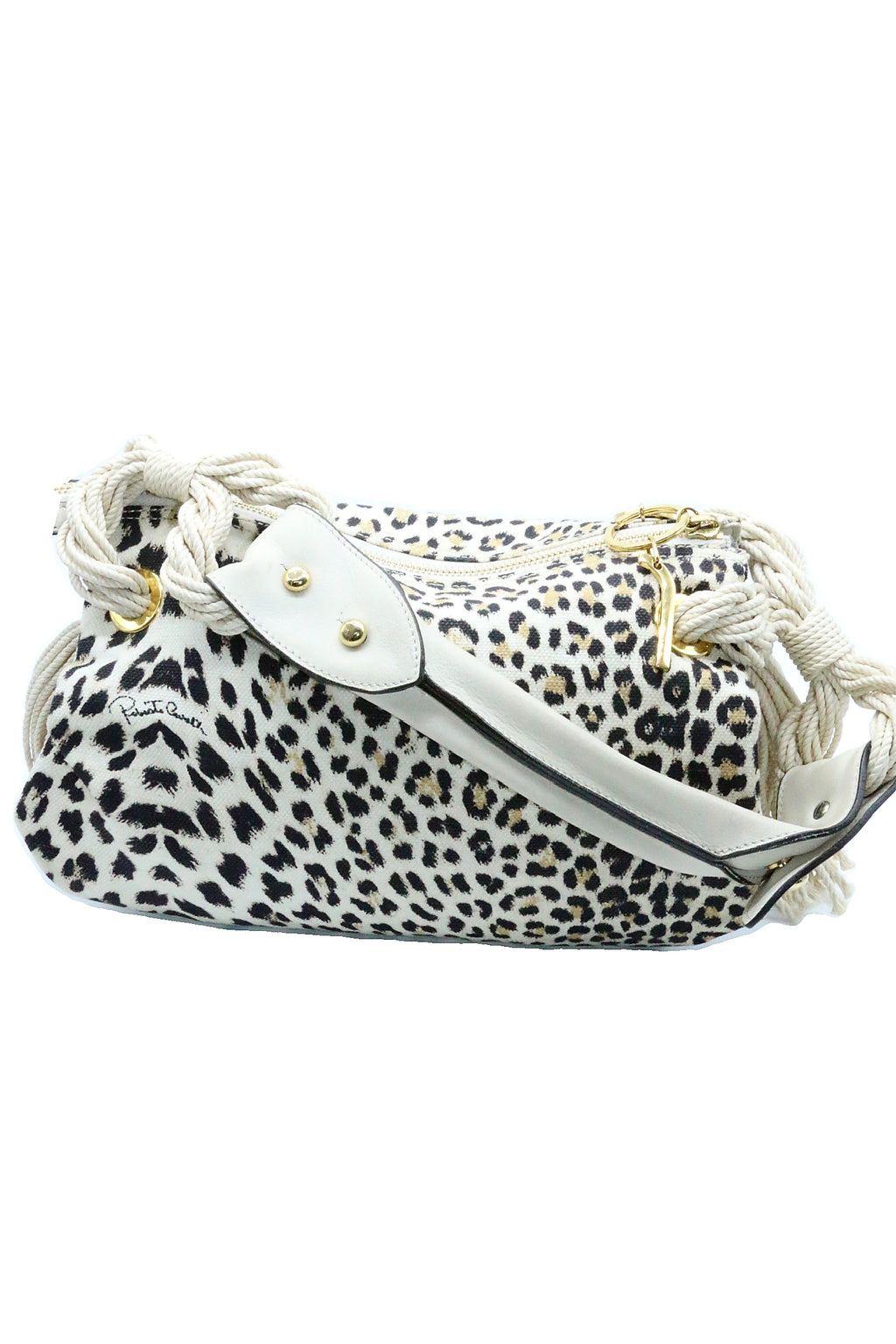 Roberto Cavalli Animal Print Shoulder Bag