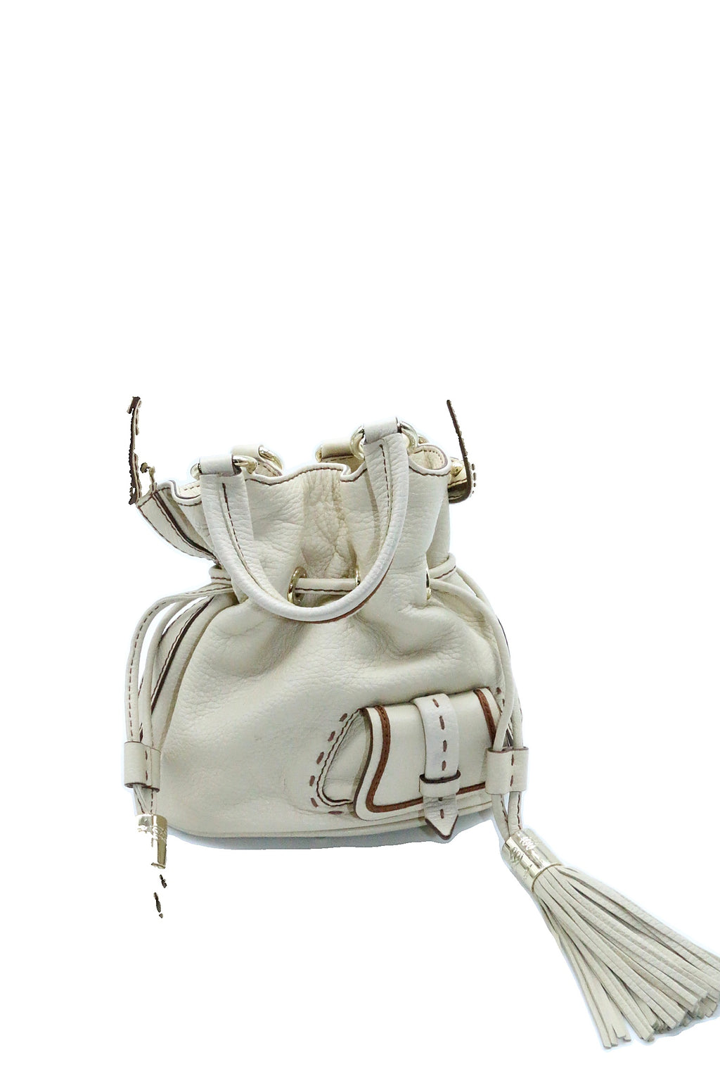 Lancel  Leather Mini Bucket