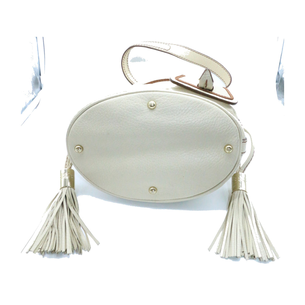 Lancel  Leather Mini Bucket