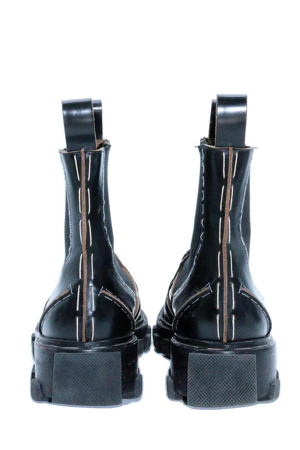 Balenciaga Chelsea Boots Contrast Stitching