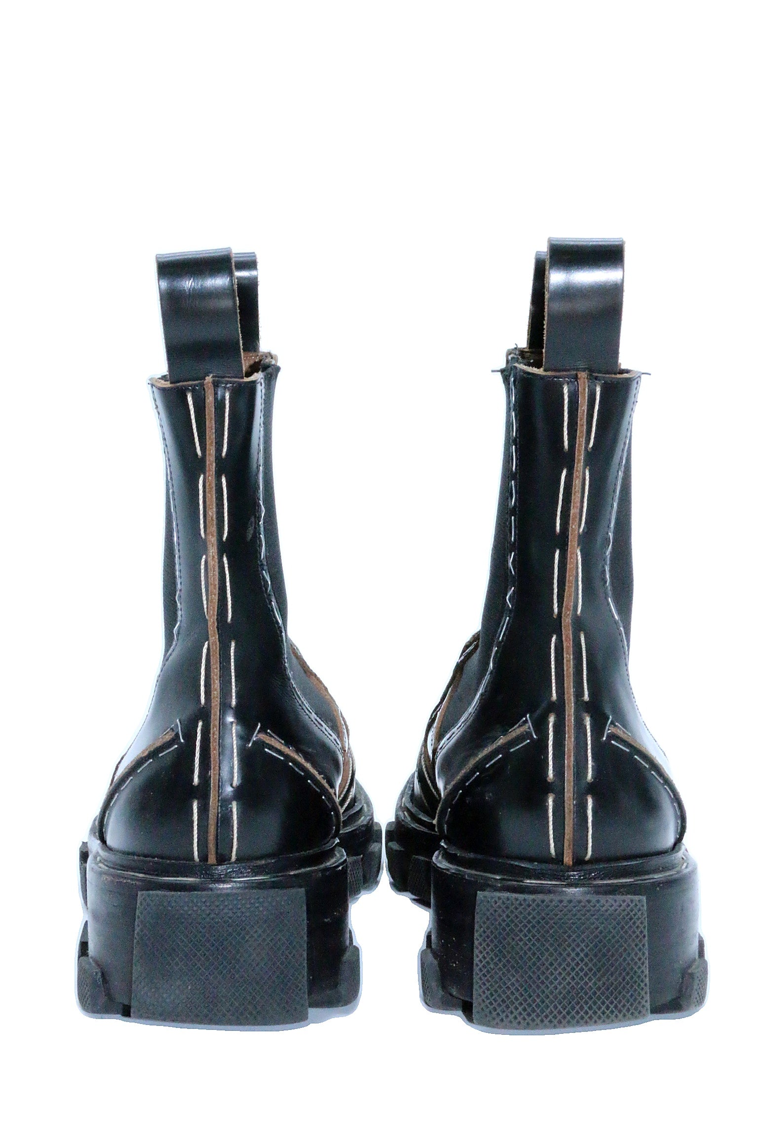 Balenciaga Chelsea Boots Contrast Stitching
