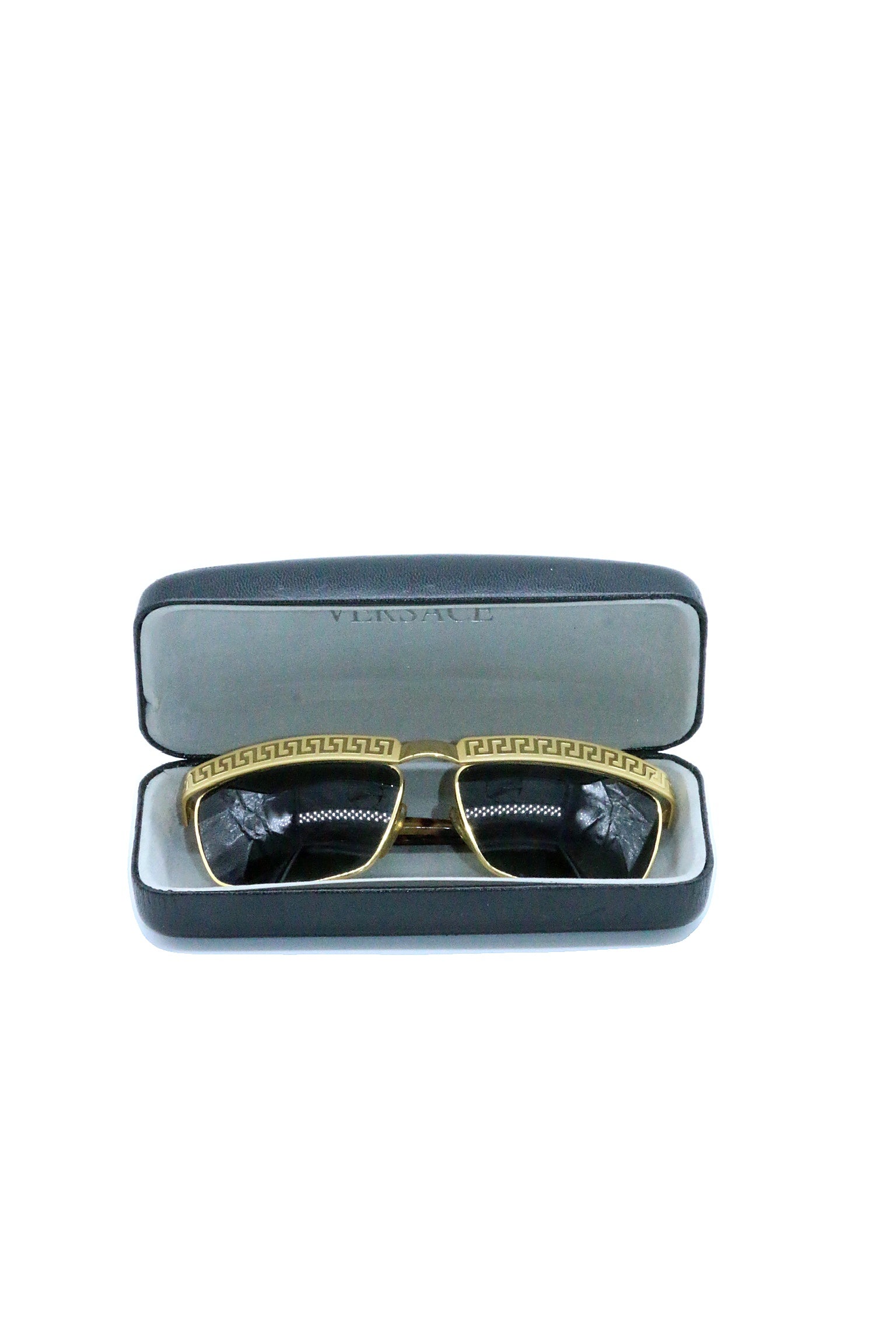 Versace Vintage Gold Accents Sunglasses