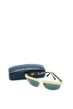 Versace Vintage Gold Accents Sunglasses