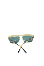 Versace Vintage Gold Accents Sunglasses