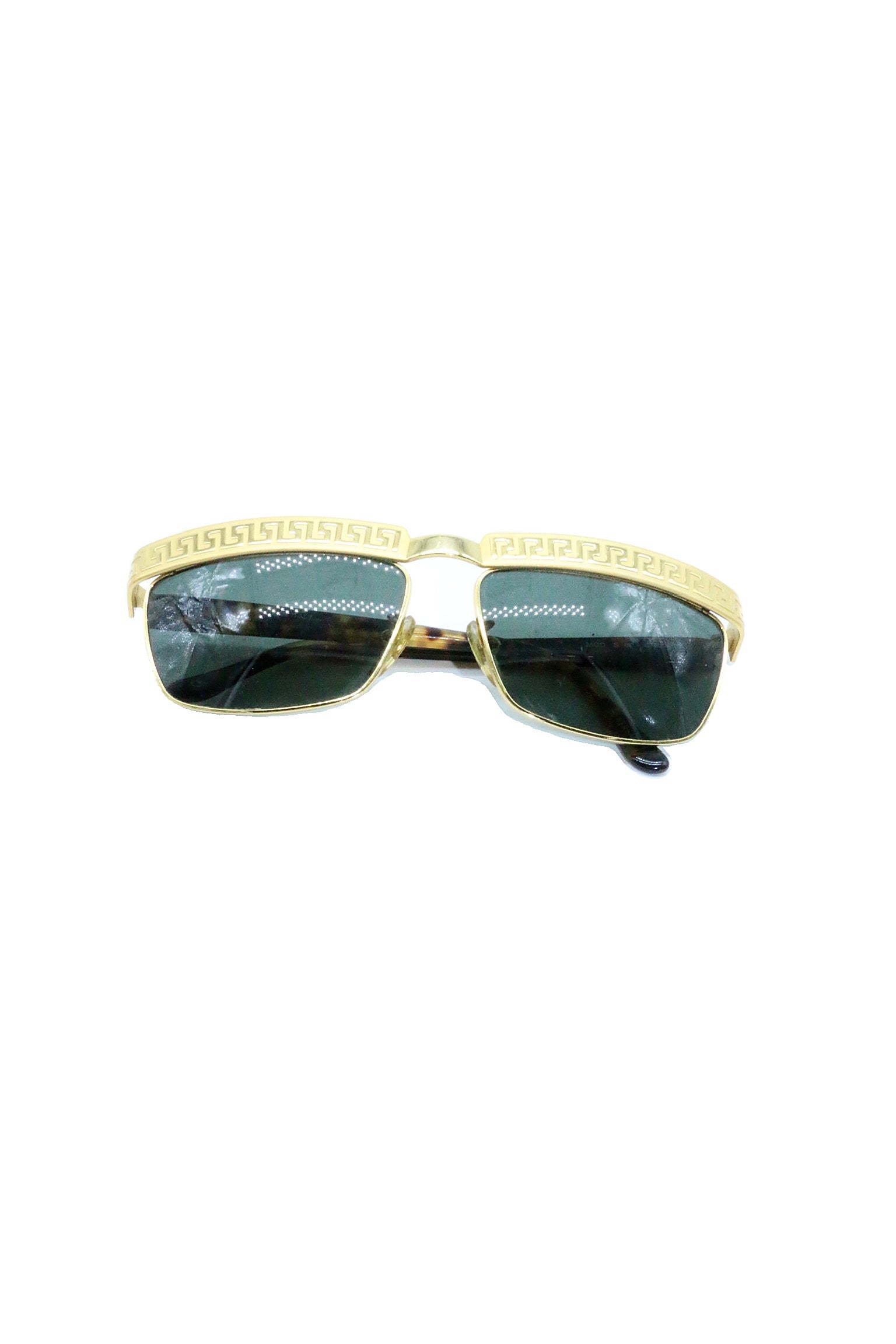 Versace Vintage Gold Accents Sunglasses