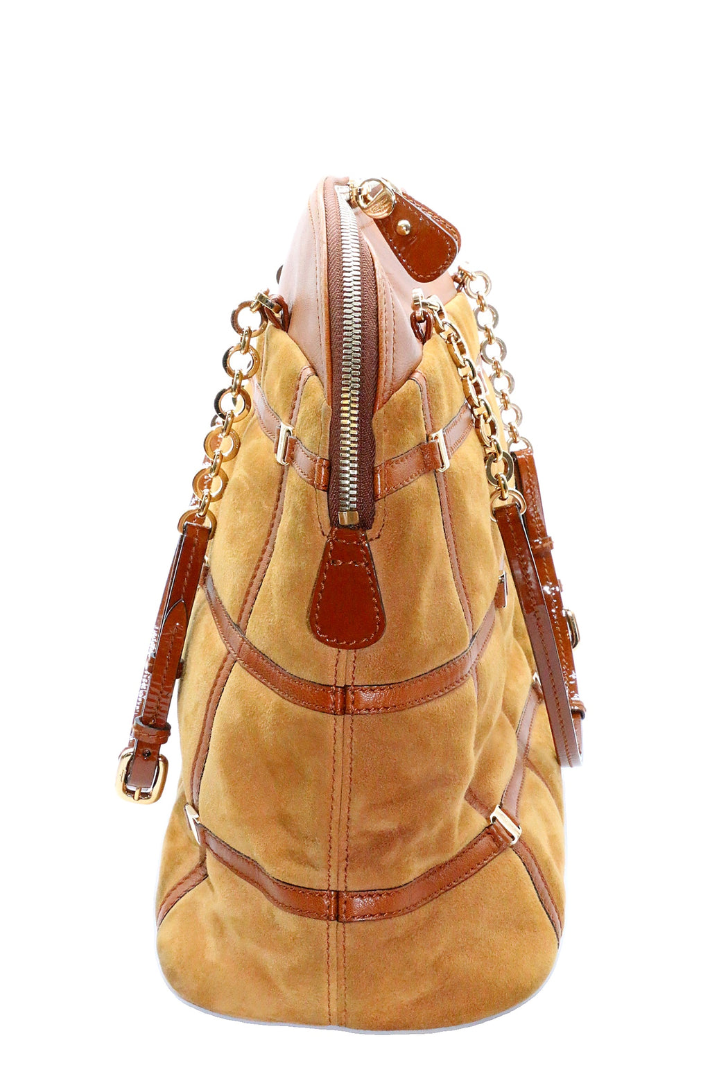 Salvatore Ferragamo Suede Shoulder Bag