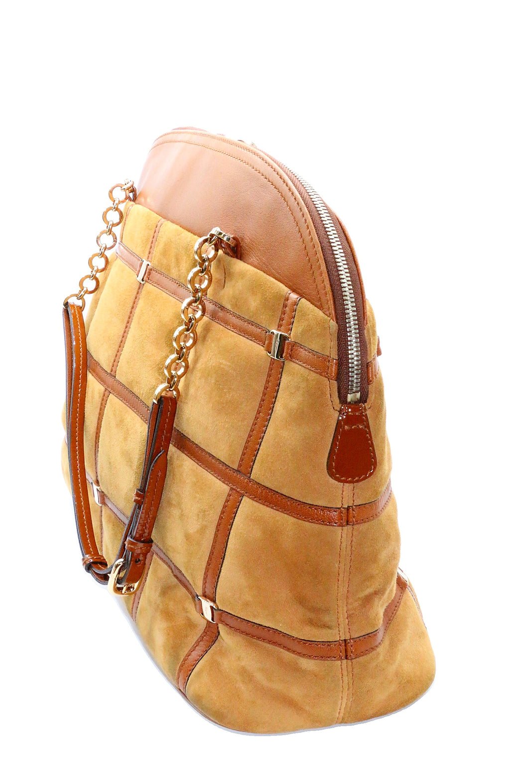 Salvatore Ferragamo Suede Shoulder Bag