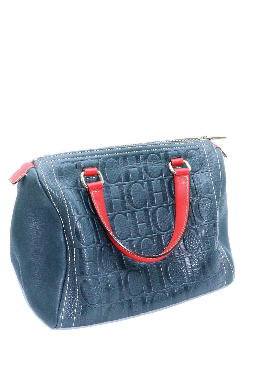 Carolina Herrera Initials Insignia Satchel