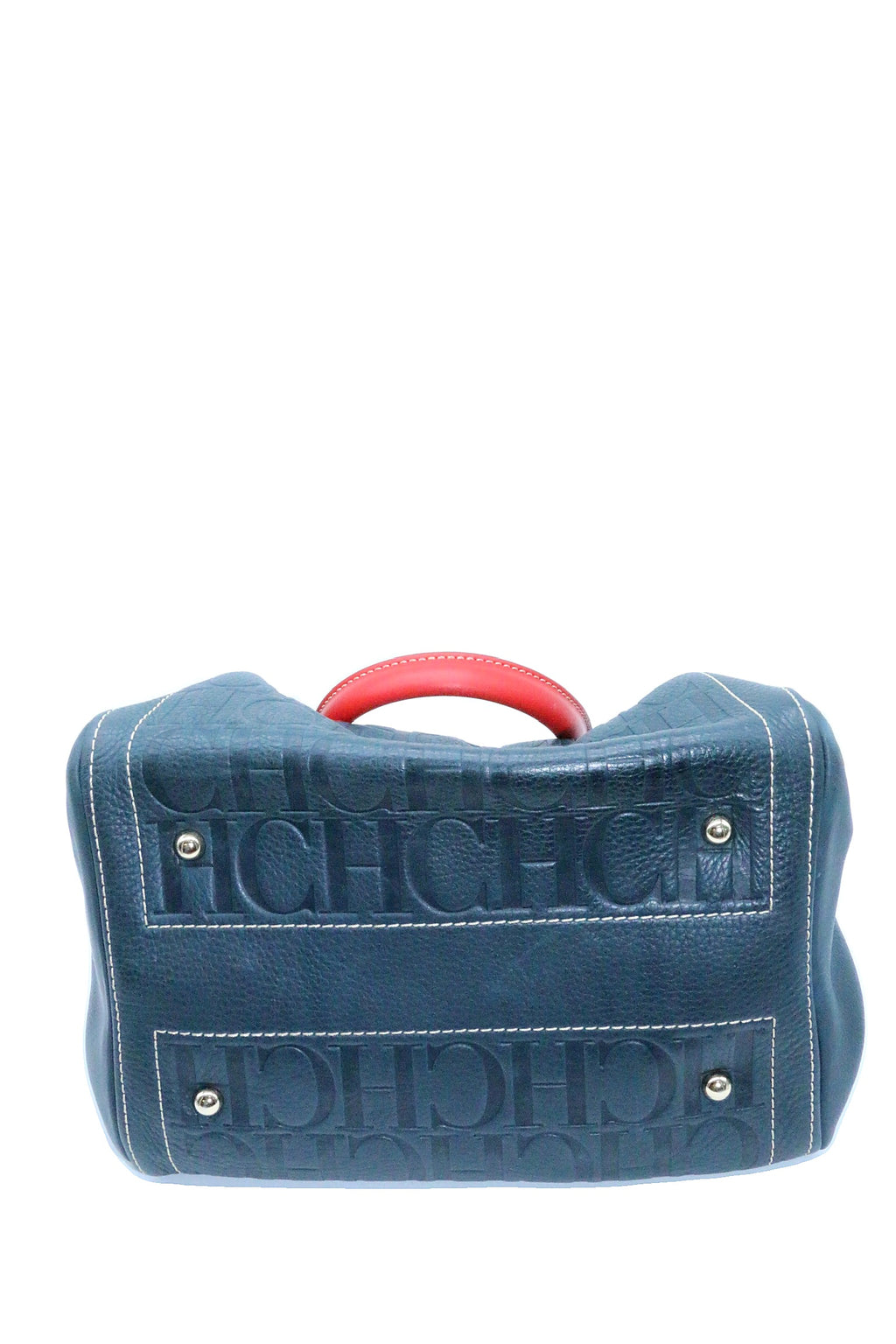 Carolina Herrera Initials Insignia Satchel