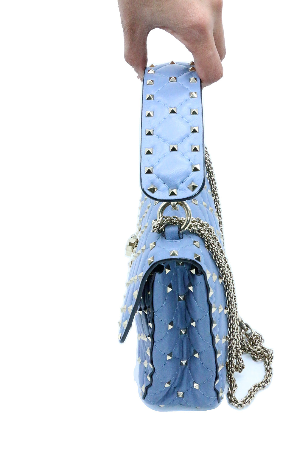 Valentino Rockstud Spike Medium Shoulder Bag