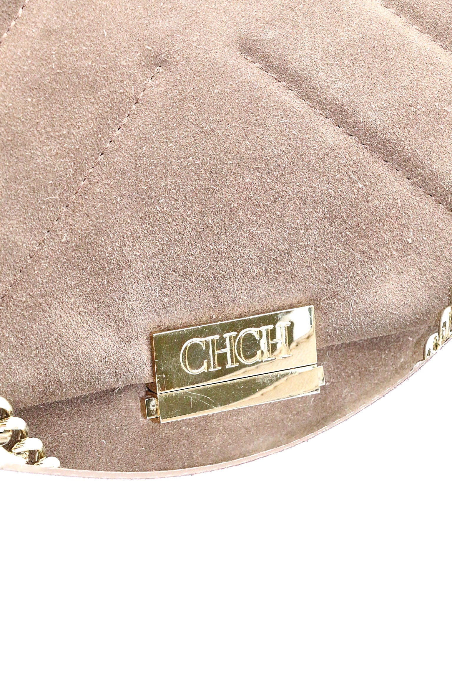 Carolina Herrera Suede Shoulder bag