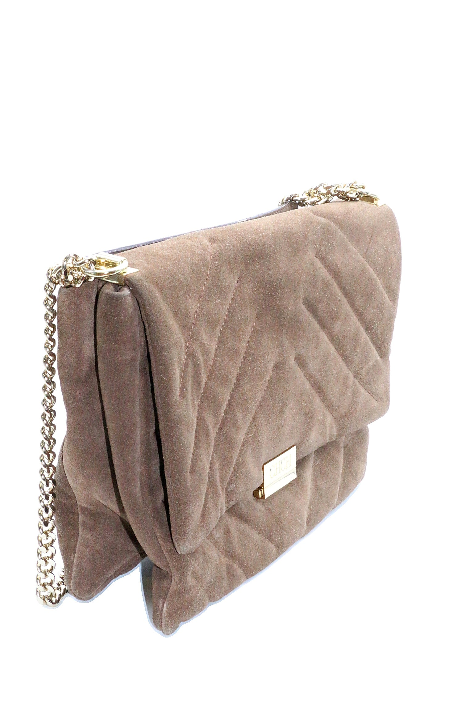 Carolina Herrera Suede Shoulder bag