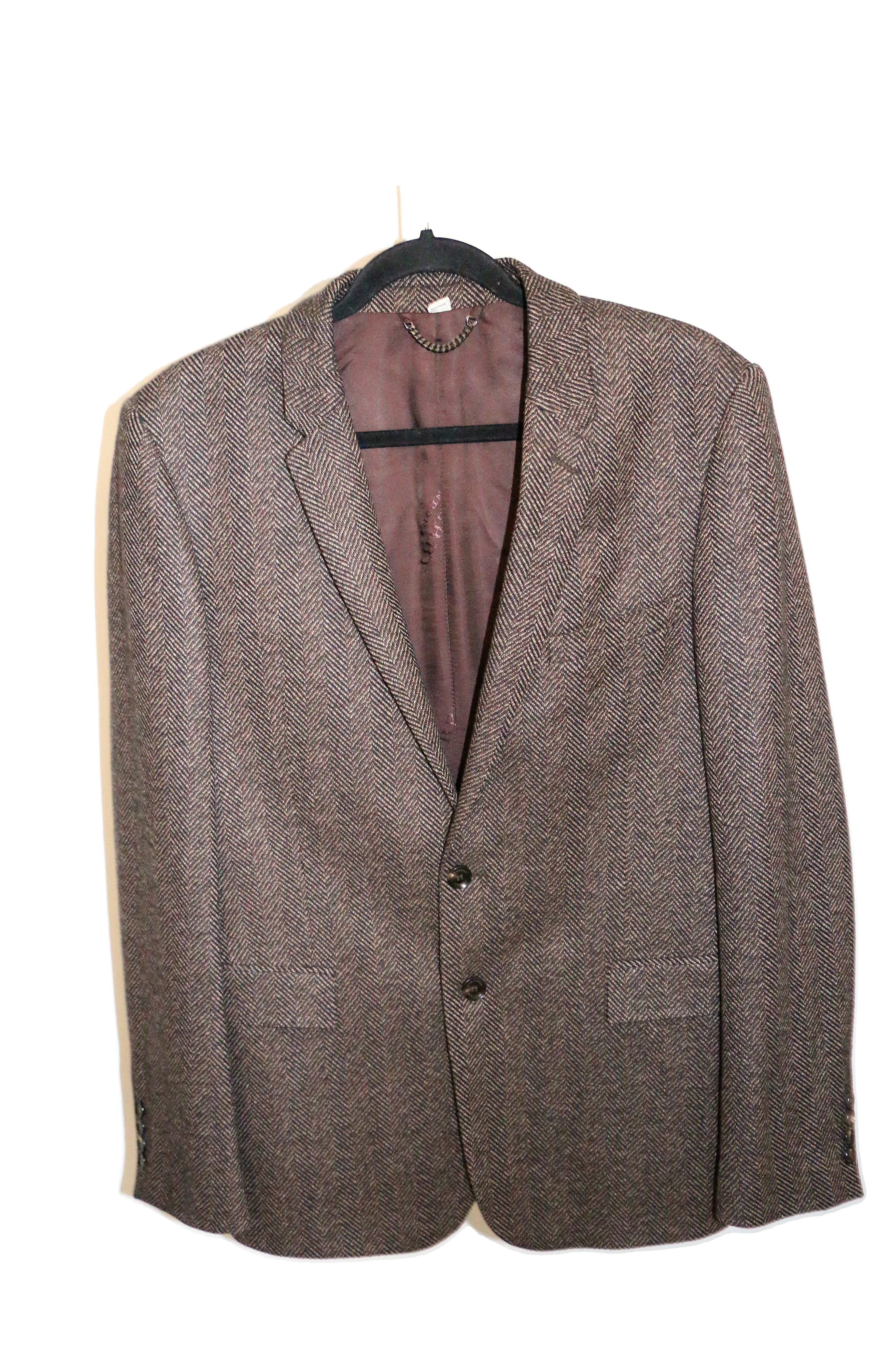 Burberry Brown Wool Blazer