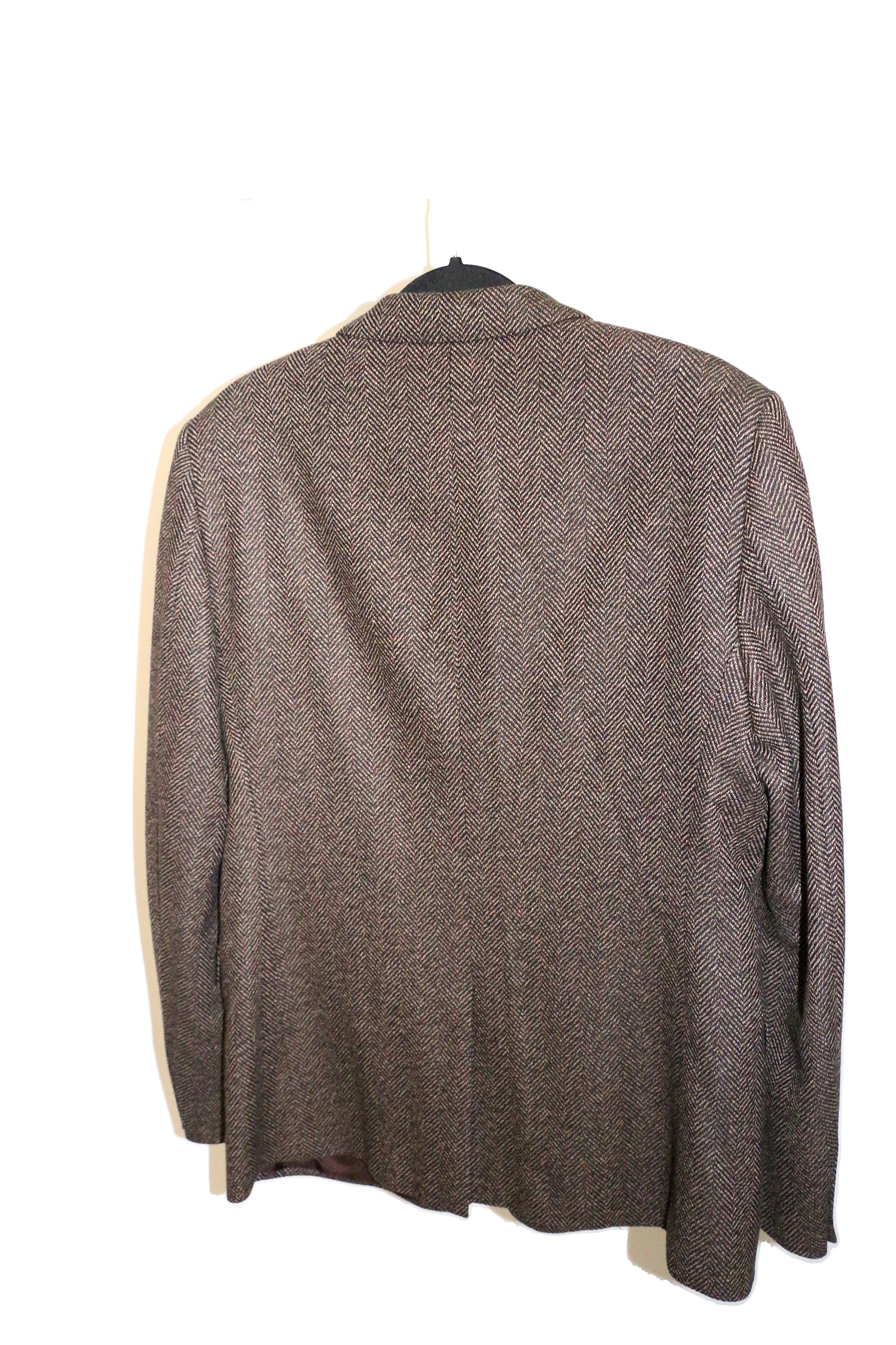 Burberry Brown Wool Blazer