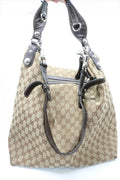 Gucci Large Icon Bit Hobo Dark Brown