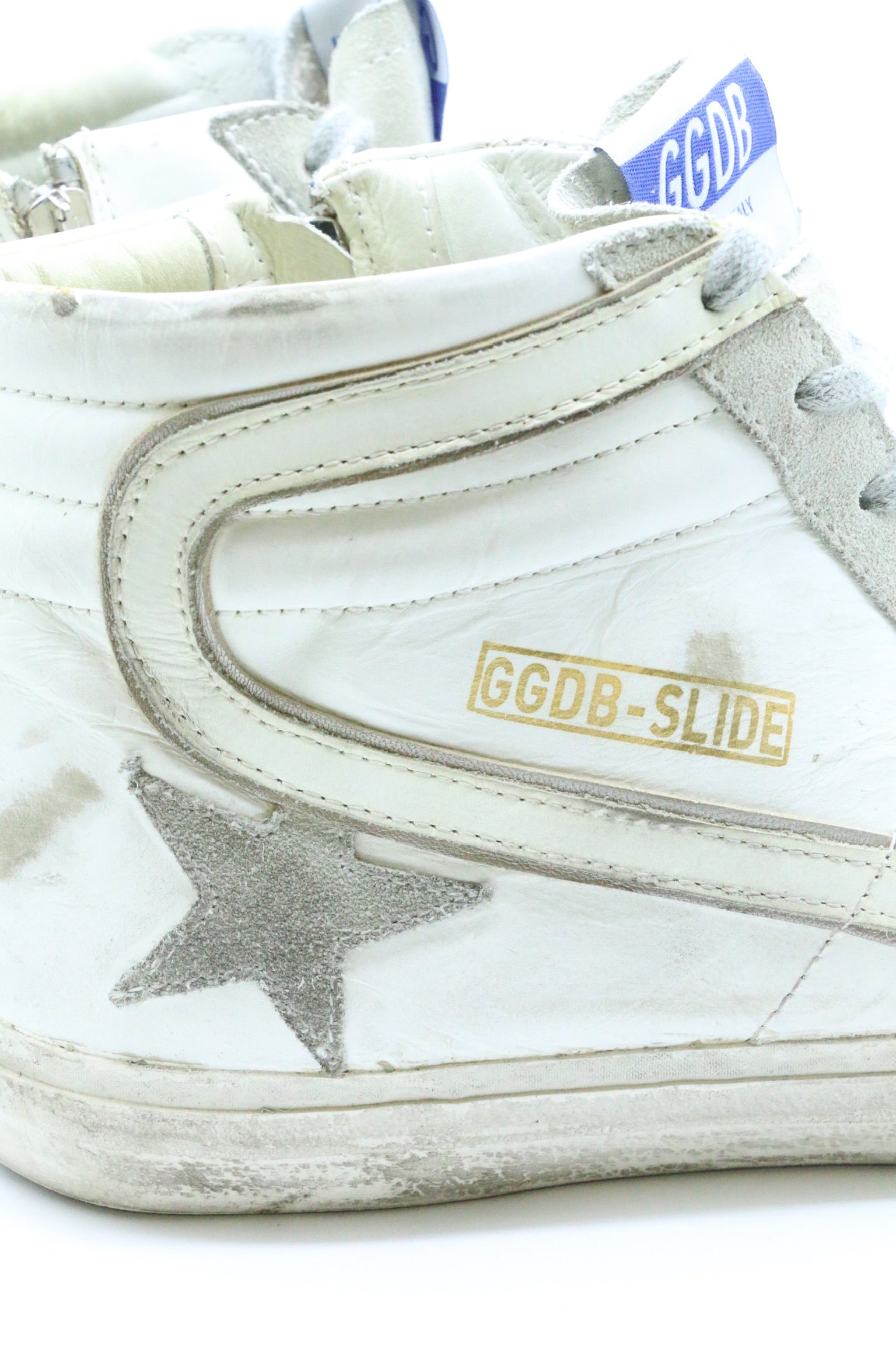 Golden Goose Hightop Grey Suede