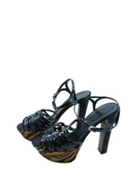 Sergio Rossi Animal Print Platforms