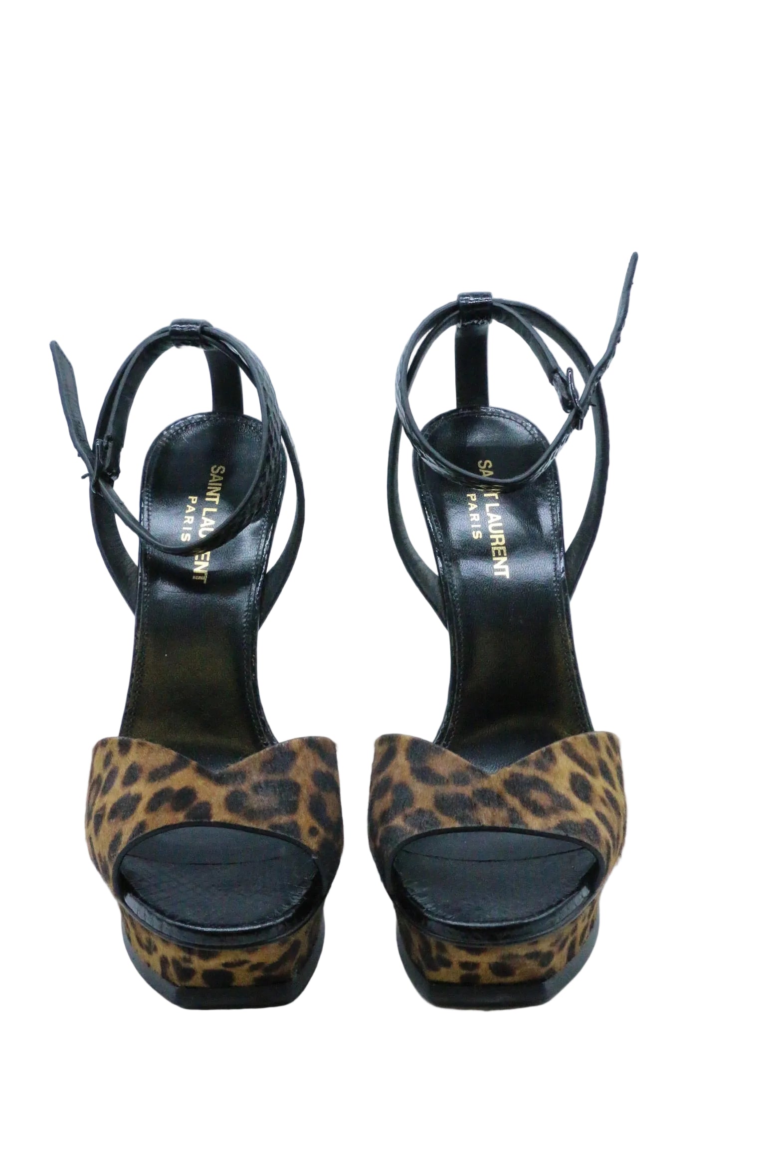 Yves Saint Laurent Animal Print Heels