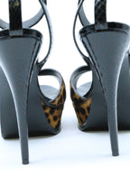 Yves Saint Laurent Animal Print Heels
