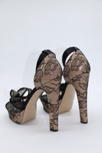 Valentino Lace Bow Heels