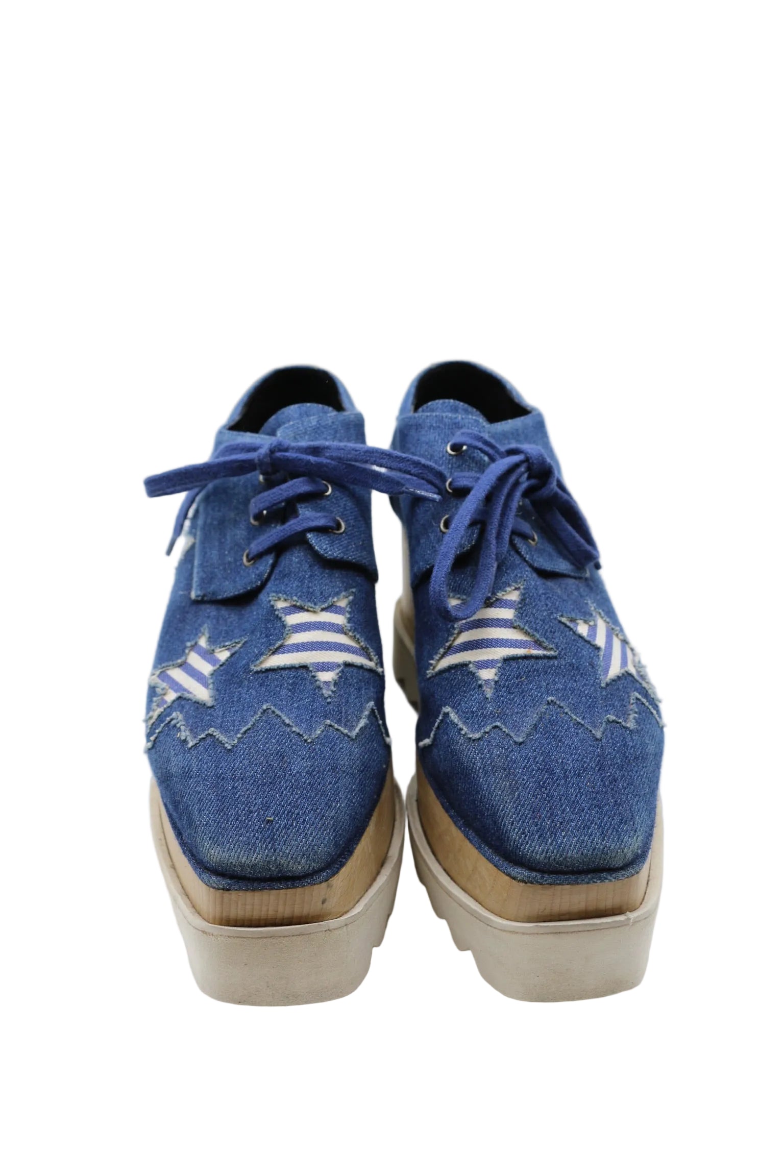 Stella McCartney Denim Platforms