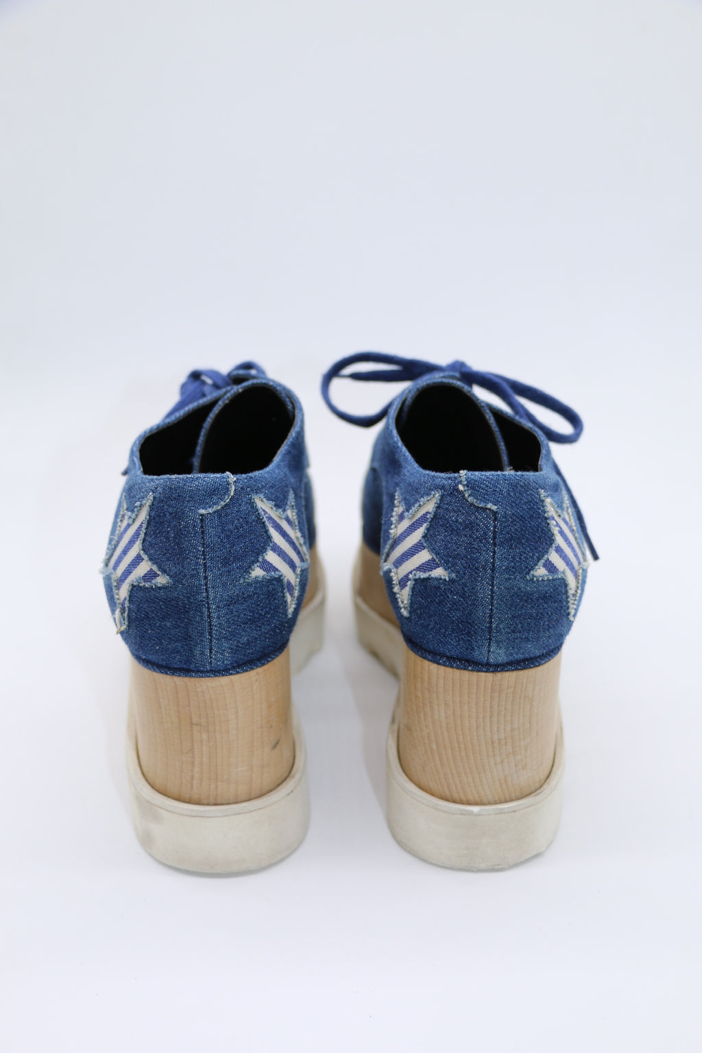 Stella McCartney Denim Platforms