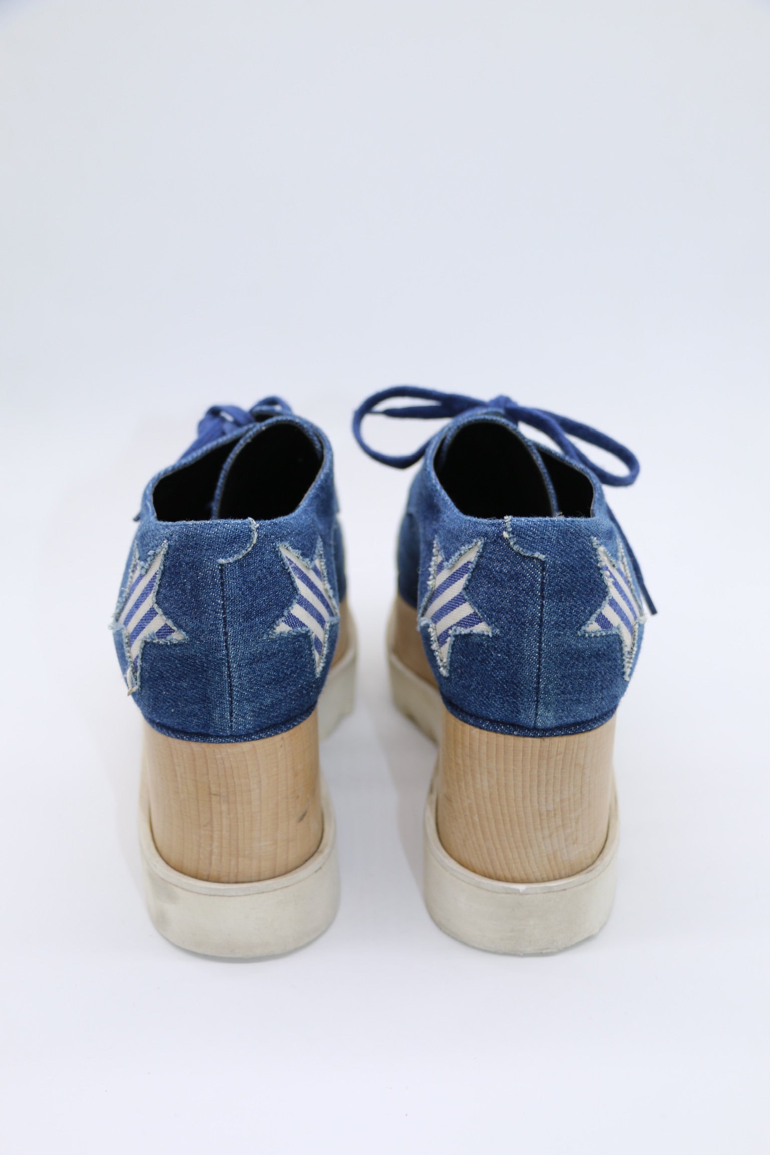 Stella McCartney Denim Platforms