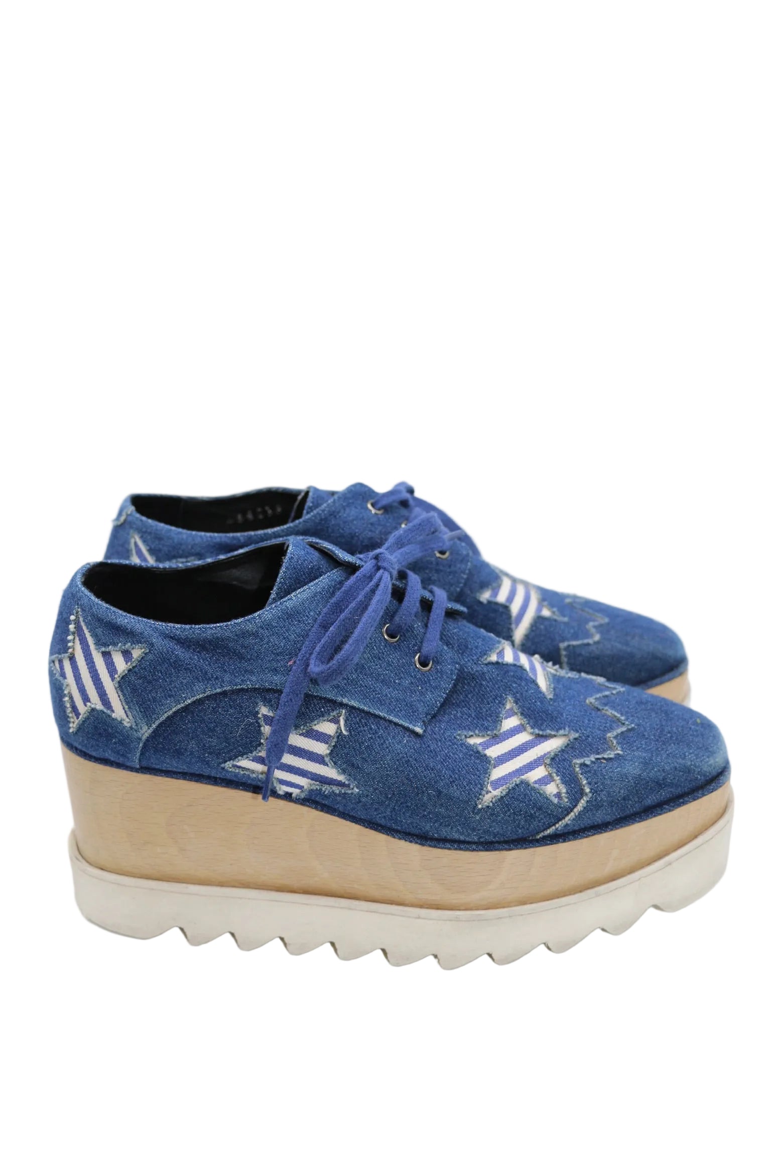 Stella McCartney Denim Platforms