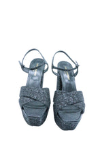Saint Laurent Platform Heels Sparkles
