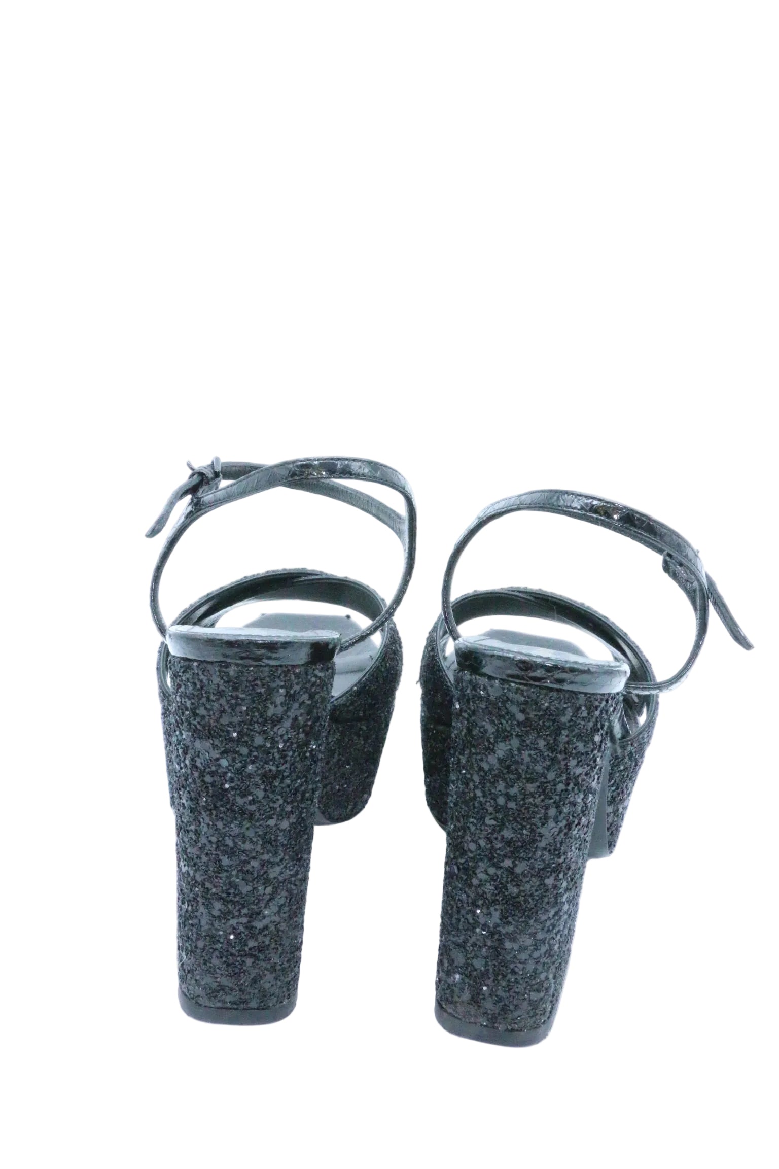 Saint Laurent Platform Heels Sparkles