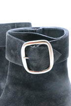 Saint Laurent Suede Ankle Boots
