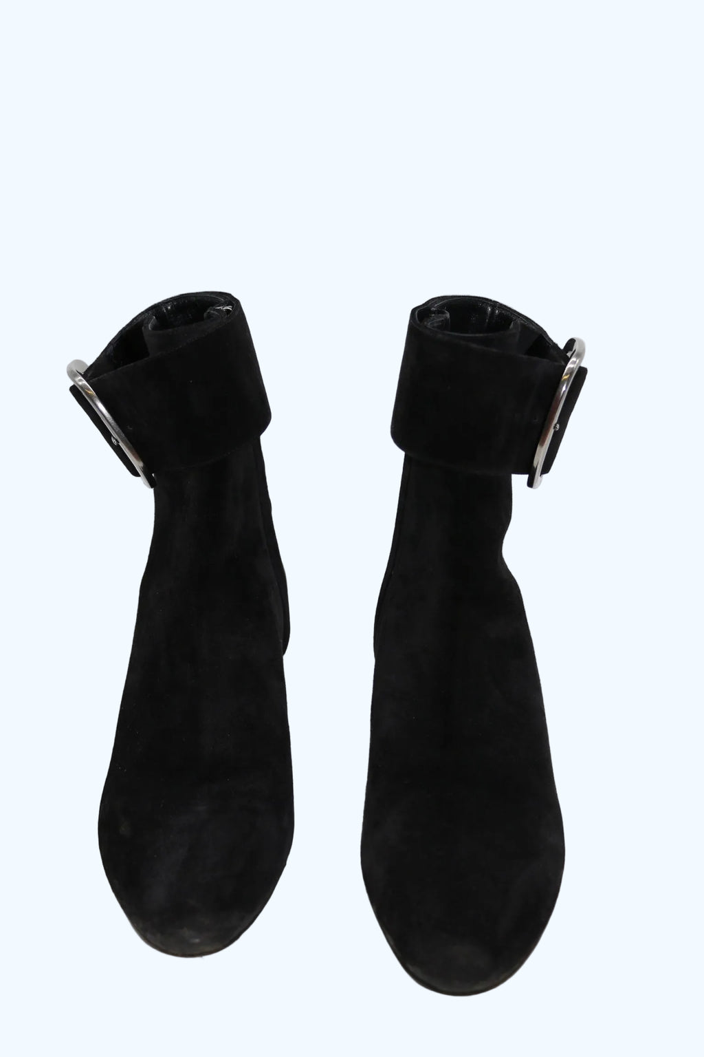 Saint Laurent Suede Ankle Boots