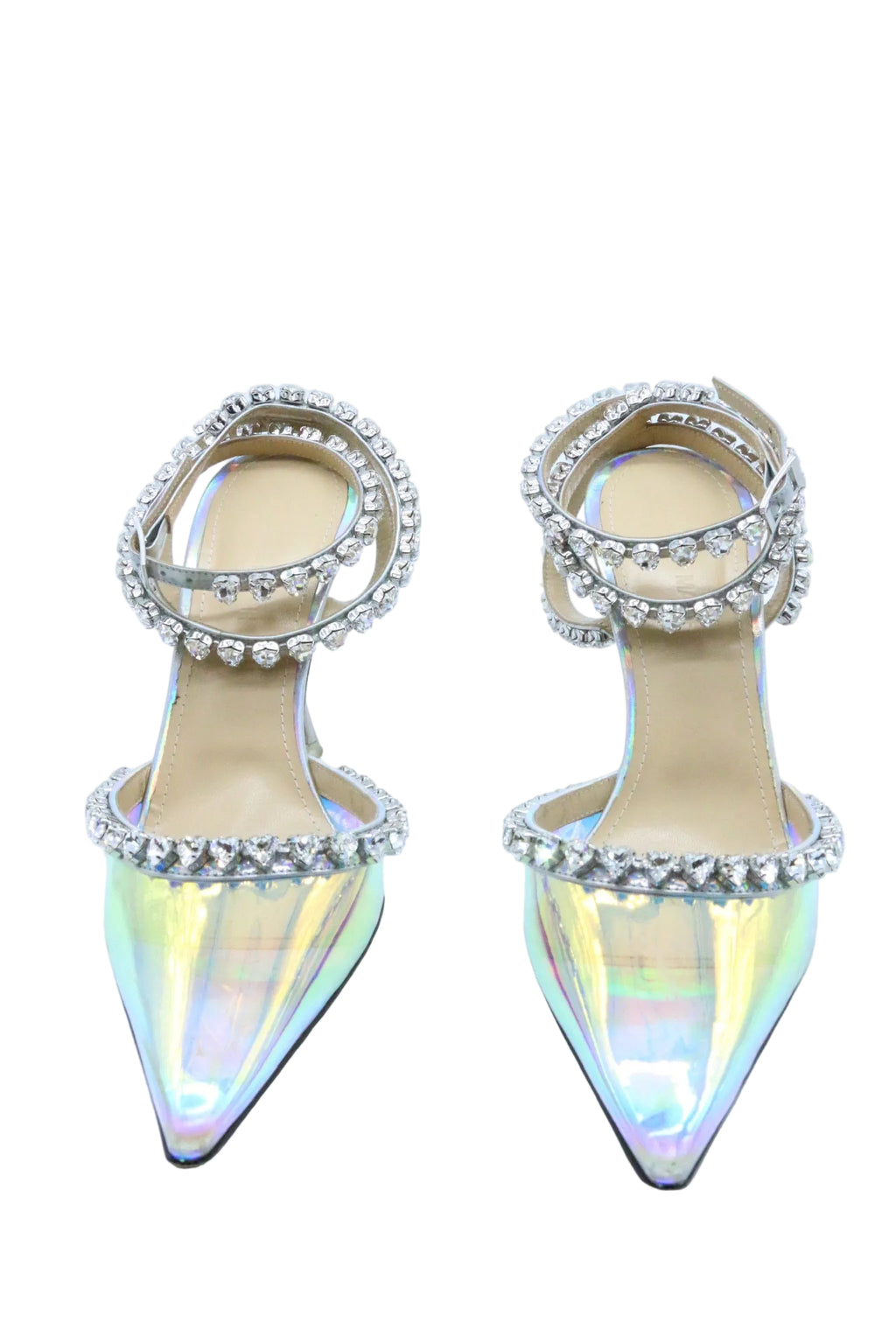 Mach & Mach Iridescent Heels
